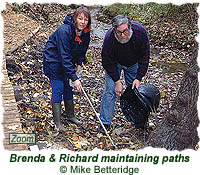 Brenda and Richard maintaining paths