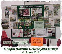Chappel Allerton Churchyard Group display