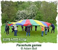 Parachute games