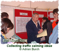 Collecting traffic calming ideas for Gledhow Valley