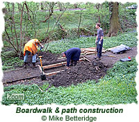 Boardwalk & path construction