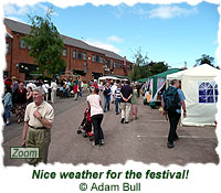 Nice weather for the festival!
