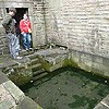 Plunge pool - still fed by natural spring