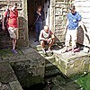 Learning the history of the Bath House