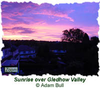 Sunrise over Gledhow Valley