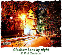 Gledhow Lane by Night