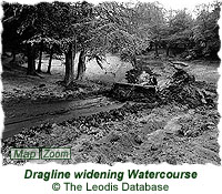 Dragline Widening Watercourse 06-06-1956